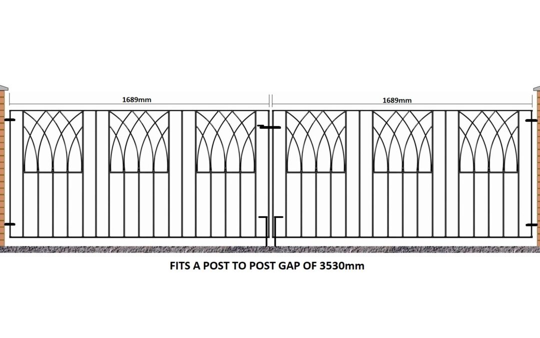 (ABZP14) 3530mm GAP x 812mm HIGH