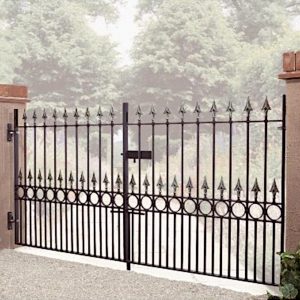 Balmoral Premium Quality Metal Driveway Gates 1168mm High
