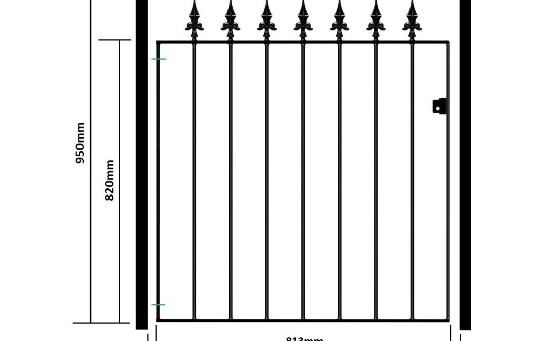 (SAZP05/3) 914mm (3′) GAP x 950mm (3’1″) HIGH