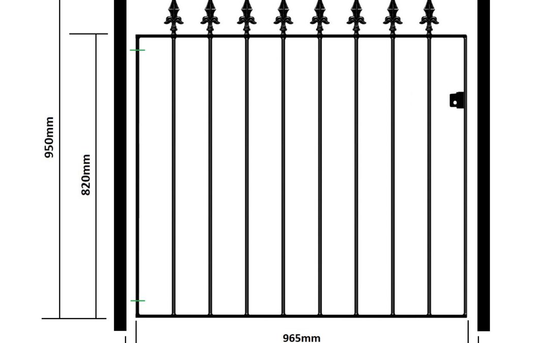 (SAZP05/5) 1067mm (3’6″) GAP x 950mm (3’1″) HIGH