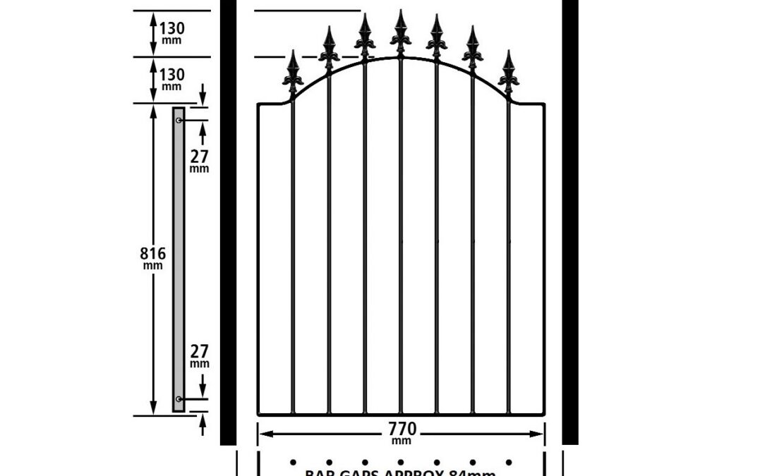 880mm GAP x 1076mm HIGH WASB