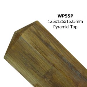 (WP55P) Pyramid Top, 125x125x1525mm