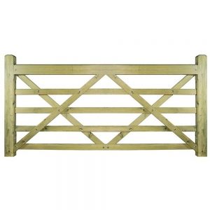 Evington 5 Bar Field / Farm Style Wooden Gate