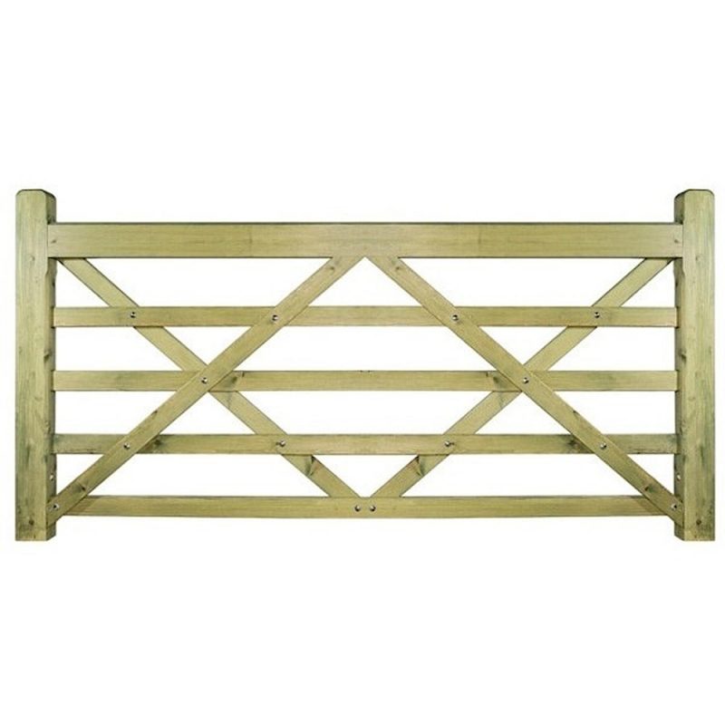 Evington 5 Bar Field / Farm Style Wooden Gate