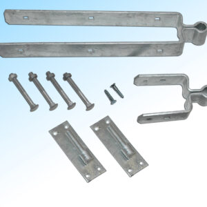(FGFBS) Field Gate Brick Fitting Set Galvanised