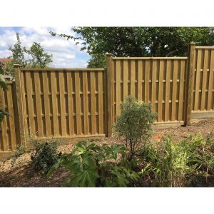 Vertical Hit And Miss Fence Panels